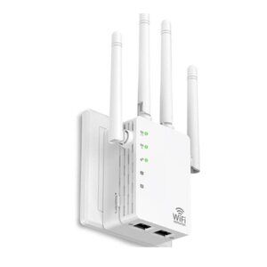 Dual Band WiFi Repeater 1200Mbps 2.4G/5G Wireless Range Extender Booster New